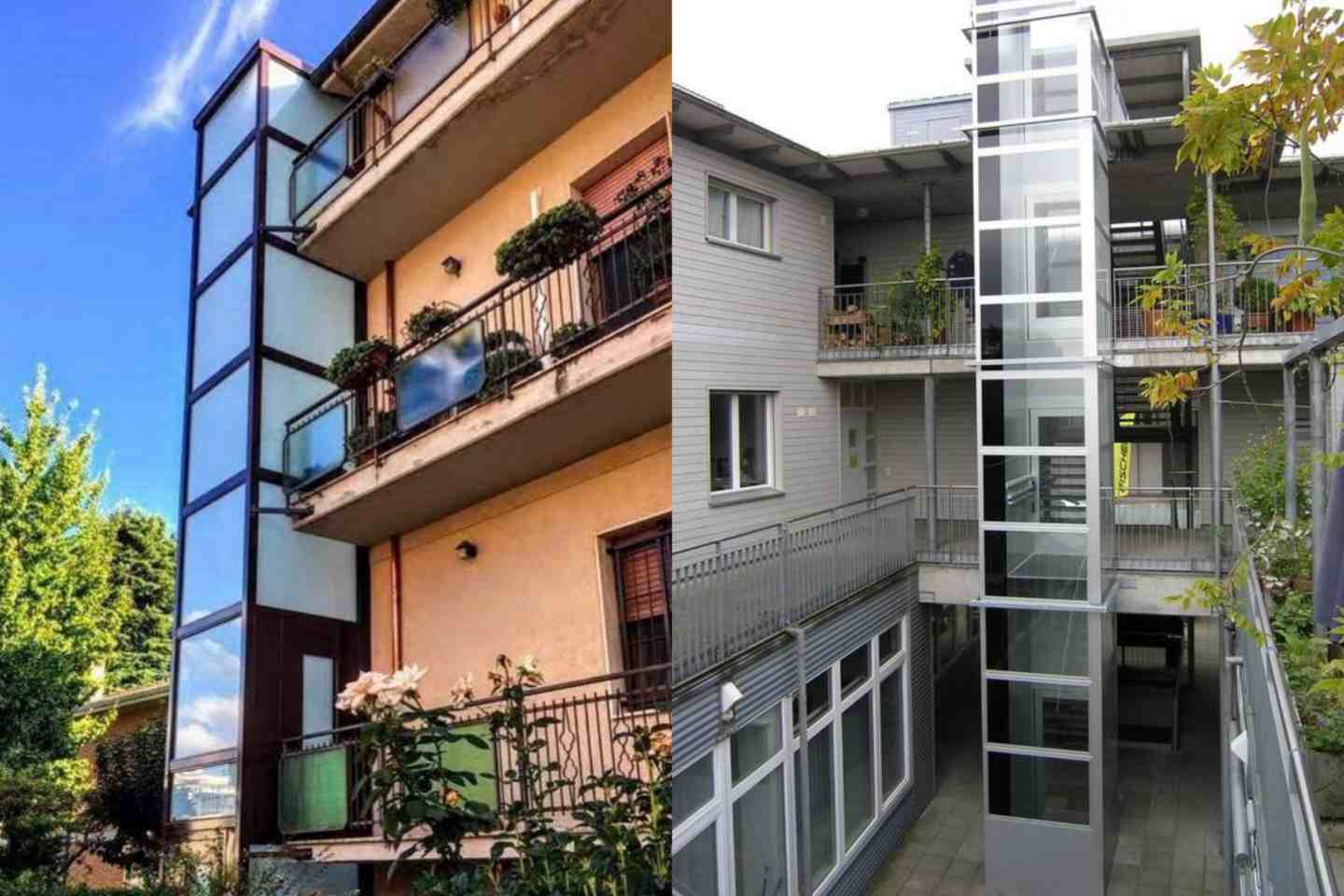 بالابر خانگی برای ساختمان قدیمی